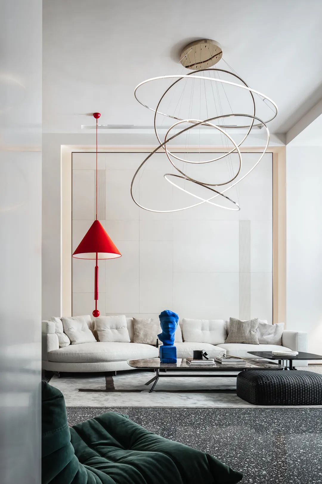 昆明麓湖国际社区餐厅&昆明天籁郡傲翠样板间丨中国昆明丨如聿空间设计-78