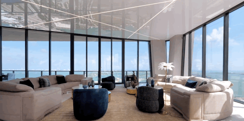 贝克汉姆 1.7 亿豪宅揭秘，迈阿密 One Thousand Museum 顶层公寓-132