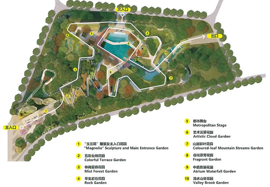 第十三届中国（徐州）国际园林博览会上海展园丨中国徐州丨上海市园林设计研究总院有限公司-14