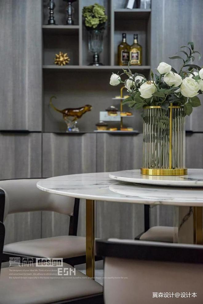 三居190平米装修案例·效果图  翼森作品实景 · 逸翠园-18