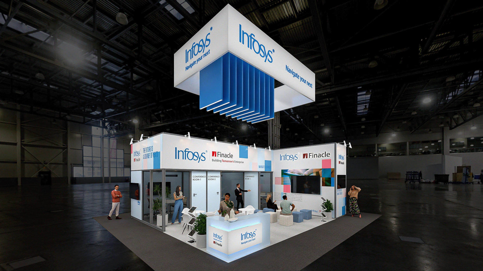 Infosys 小面积展览多项目-11