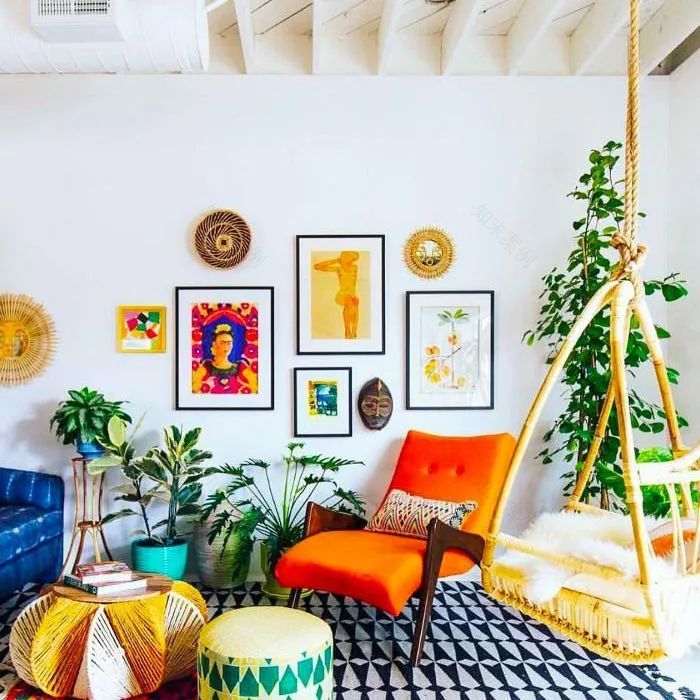 波西米亚风格家居设计丨中国包头丨赫彩软装,众诚装饰-121