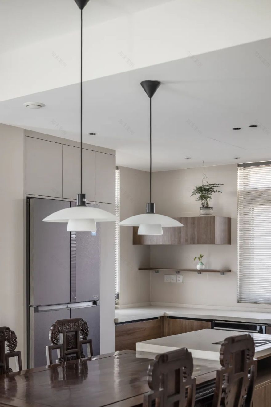 实景 |230㎡中式平墅,以湖为伴,拥景而居-23