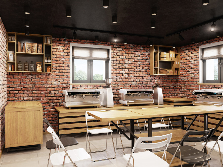 “Кофейня Синкопа”多功能空间设计丨俄罗斯伏尔加格勒-19