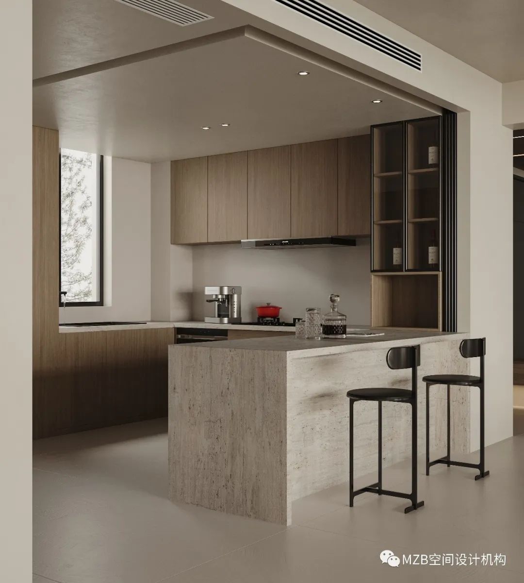 绿地麓湖郡现代风家居设计丨MZB 空间设计机构-14