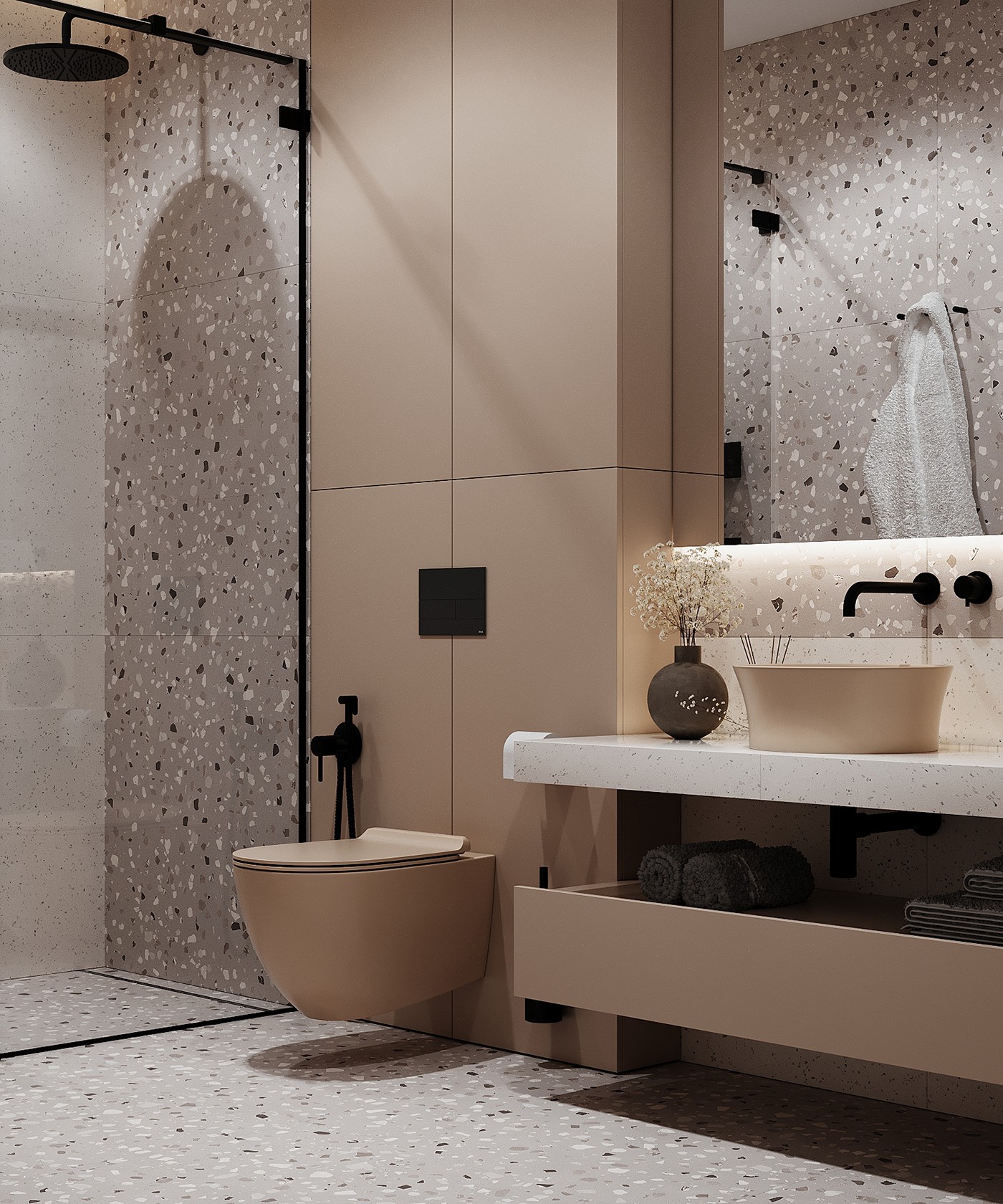 原木遇上黑白  暗黑轻奢也太耐看了-14