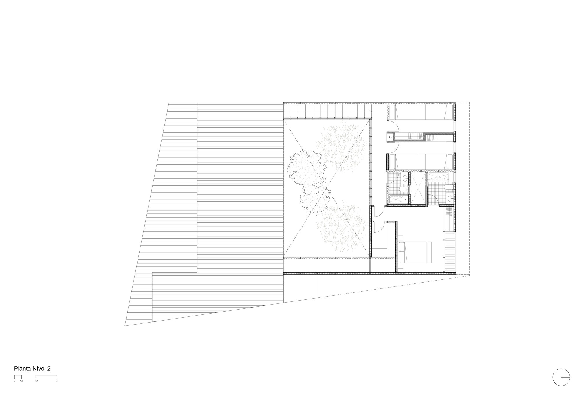 一座庭院式住宅丨智利丨Lucas Maino Fernandez-37