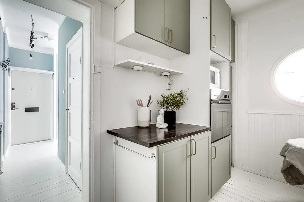 清新自然的 42m2 一室公寓设计-19