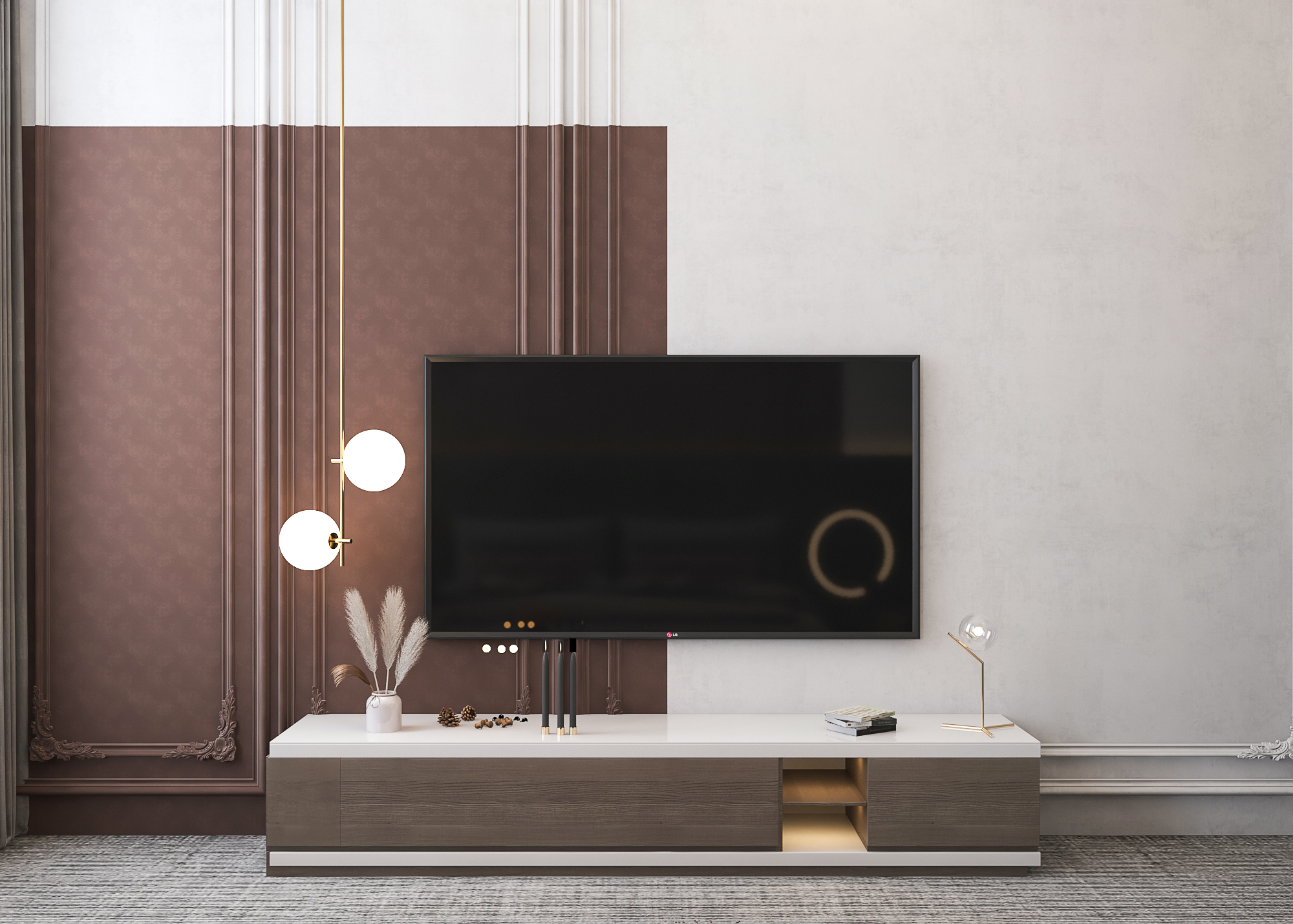 Classic modern bedroom design in modern Kuwait-6