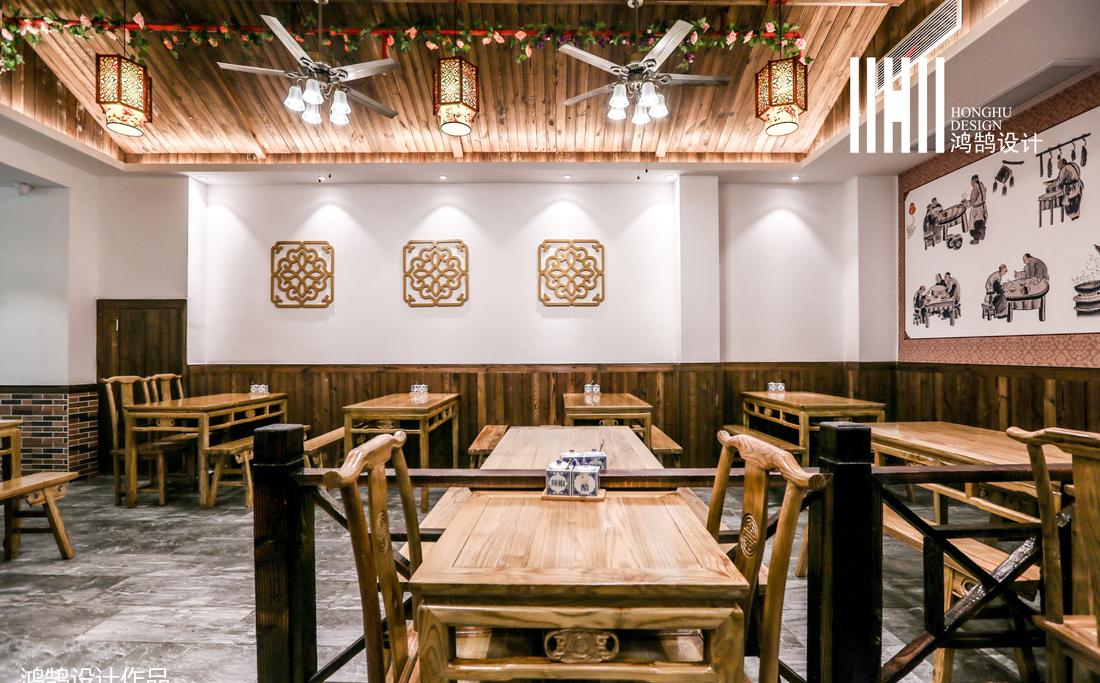 《常香记》江南风中餐厅,古韵空间农家乐-11