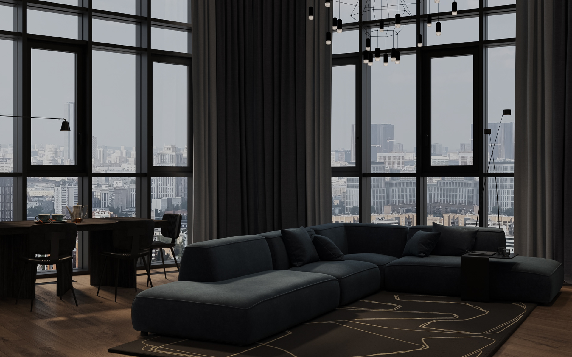 Loft 风格复式公寓-8