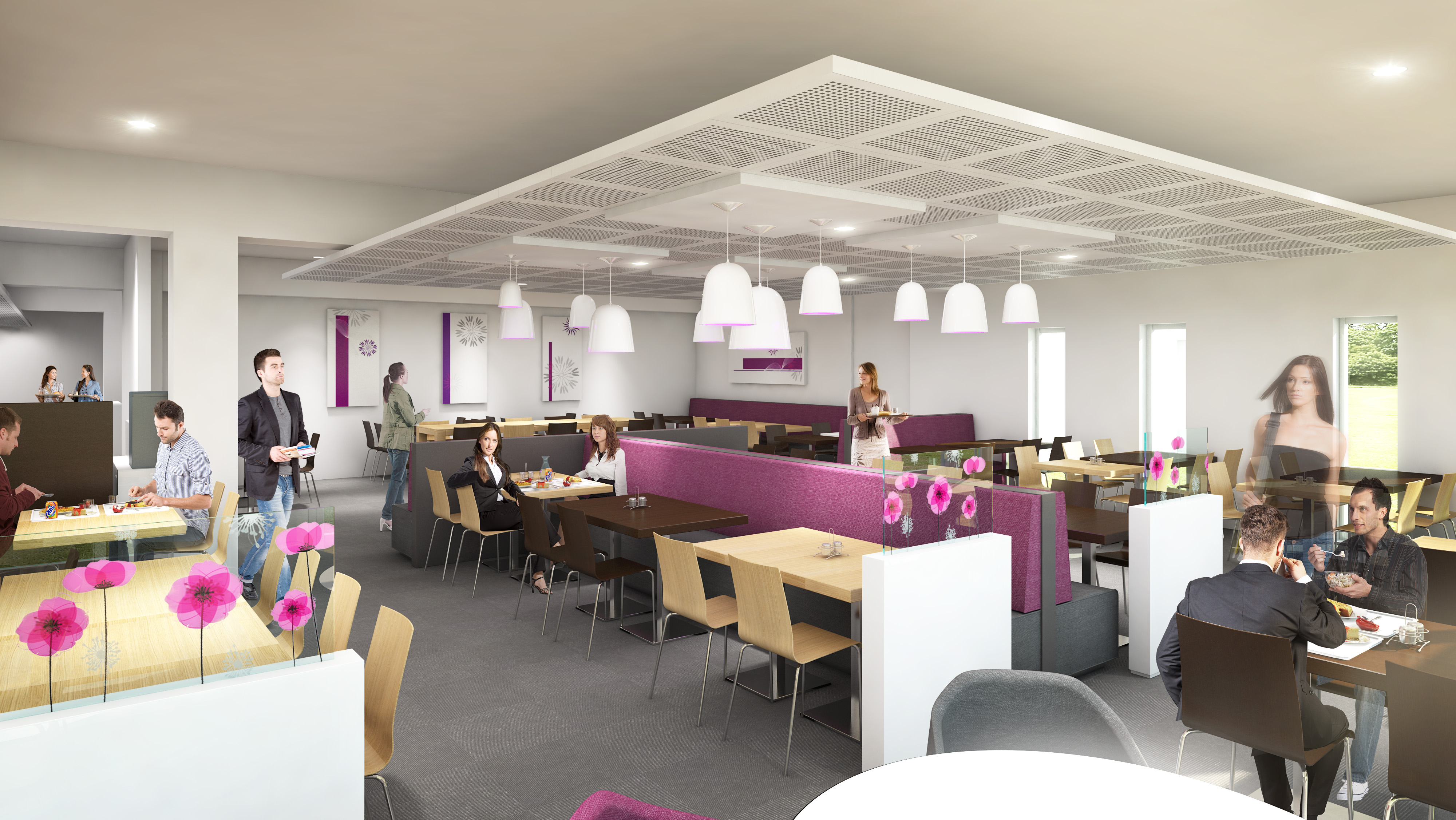 Corporate Restaurant 3D Interiors (Archive)-4