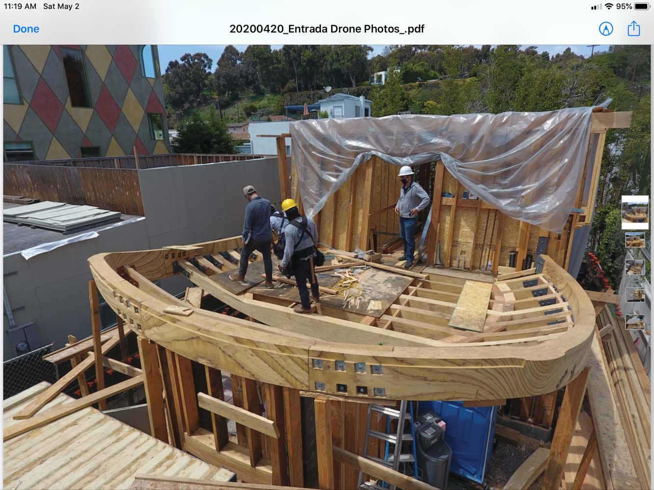 洛杉矶 Santa Monica Canyon 独特曲线住宅设计丨美国洛杉矶丨Eric Owen Moss Architects-59