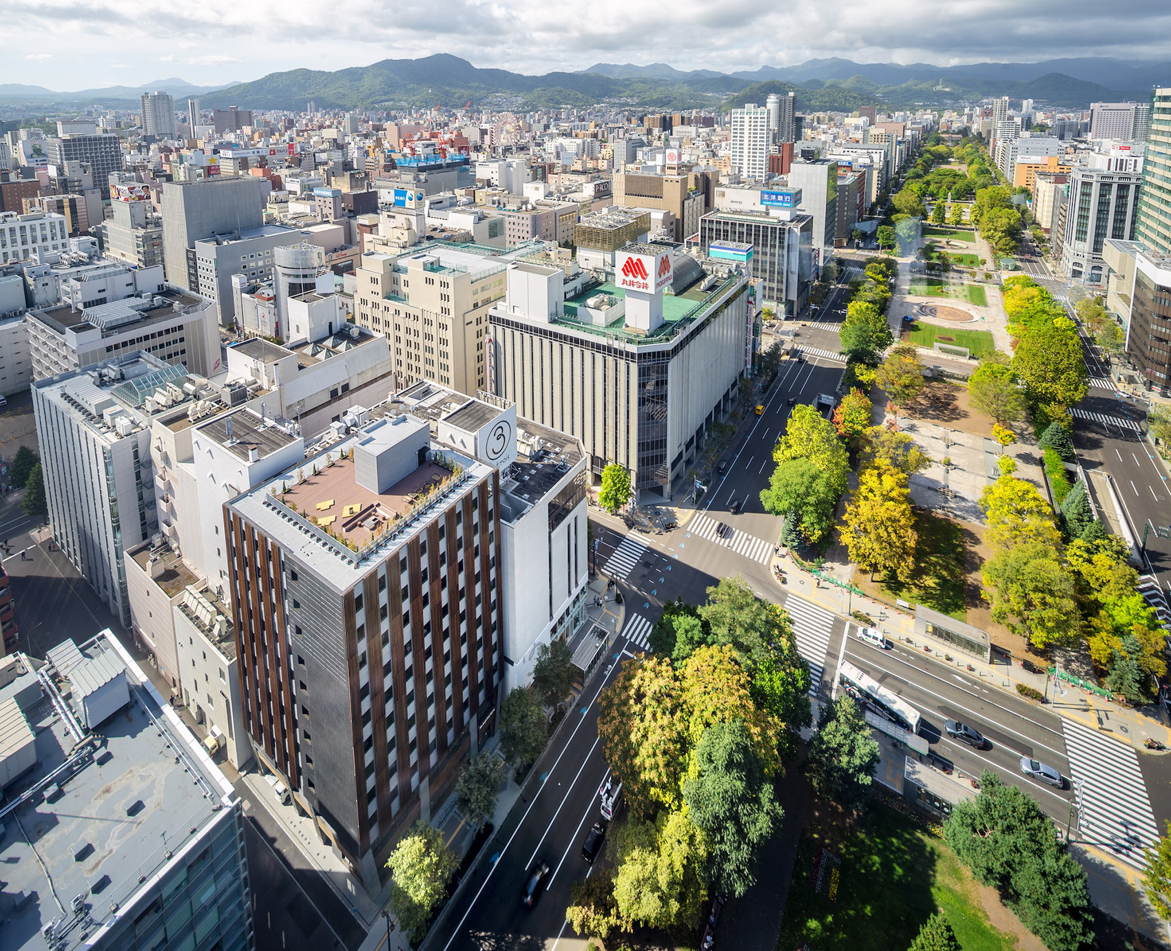 日本札幌大通公园皇家花园康瓦斯酒店丨三菱地所设计-5