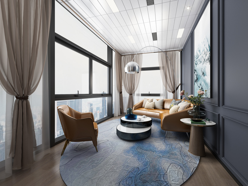 38 层文化艺术品交易公司室内设计-46