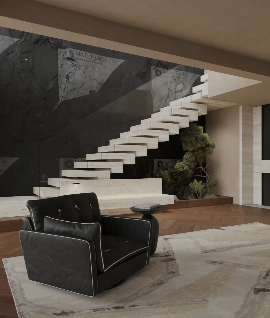 野奢绿意 · 550㎡空中湖景别墅设计丨HOMBLE 红柏设计-23