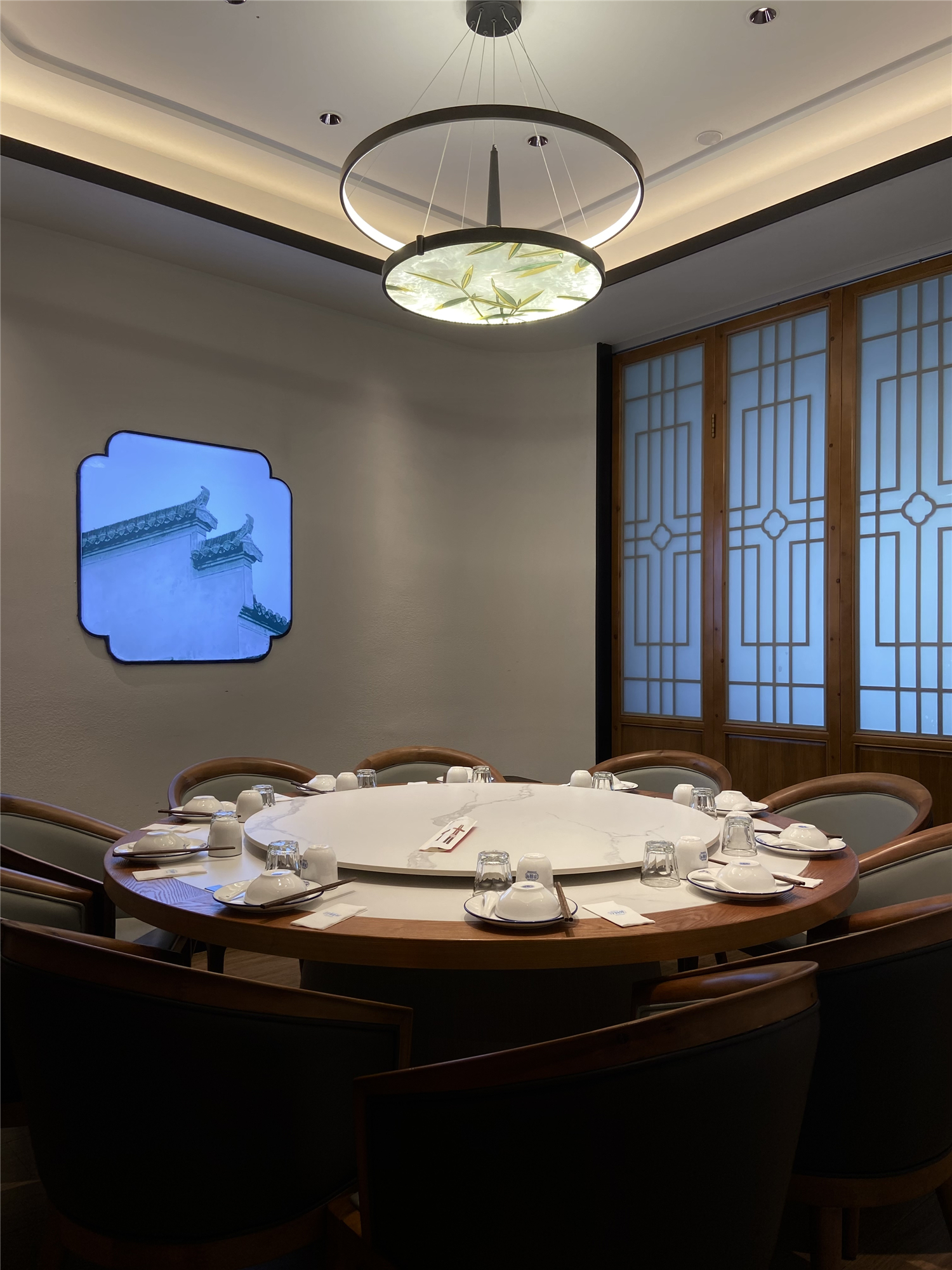 《淳圆外》餐厅 · 现代简约的新式徽派设计-17