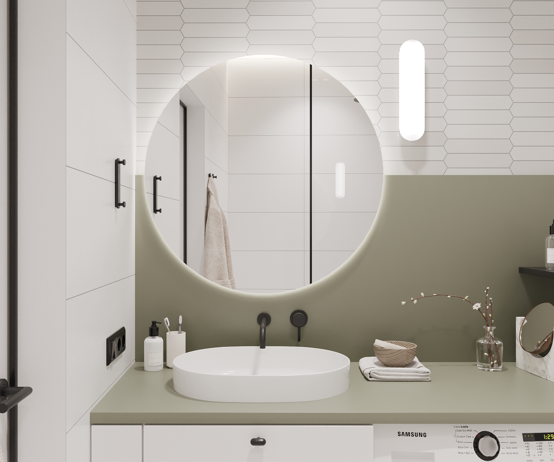 Lviv 公寓室内设计丨乌克兰利沃夫丨Viktoriia Aloshyna-30