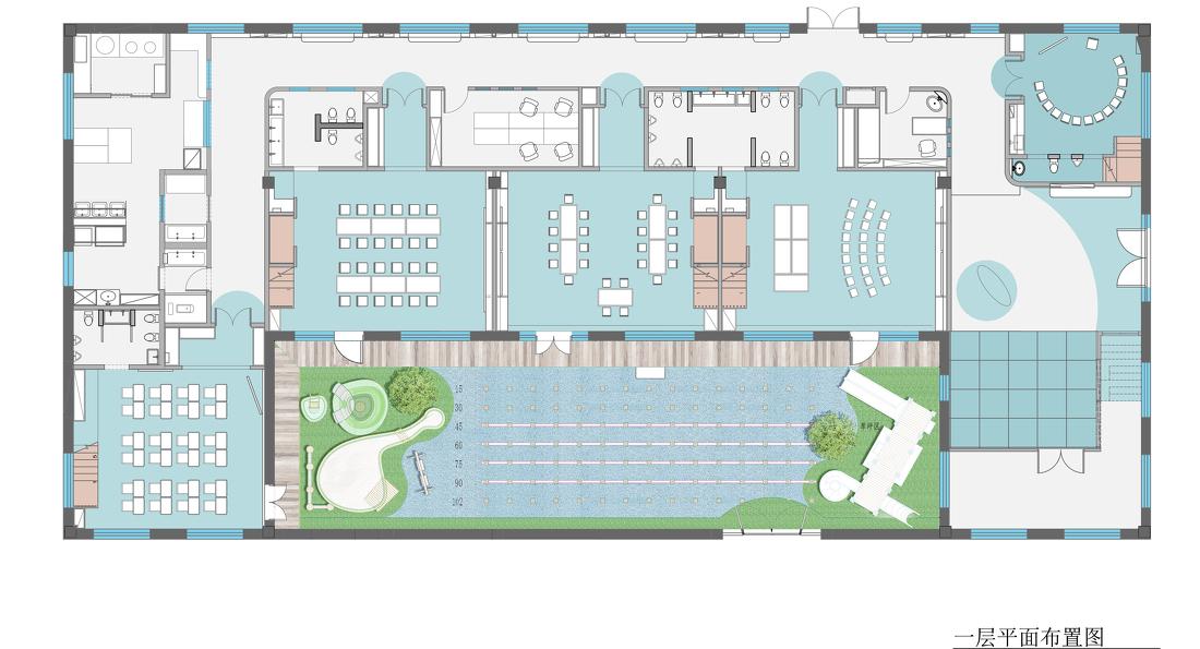 乐童空间 · 创意错层设计亲子互动乐园-2