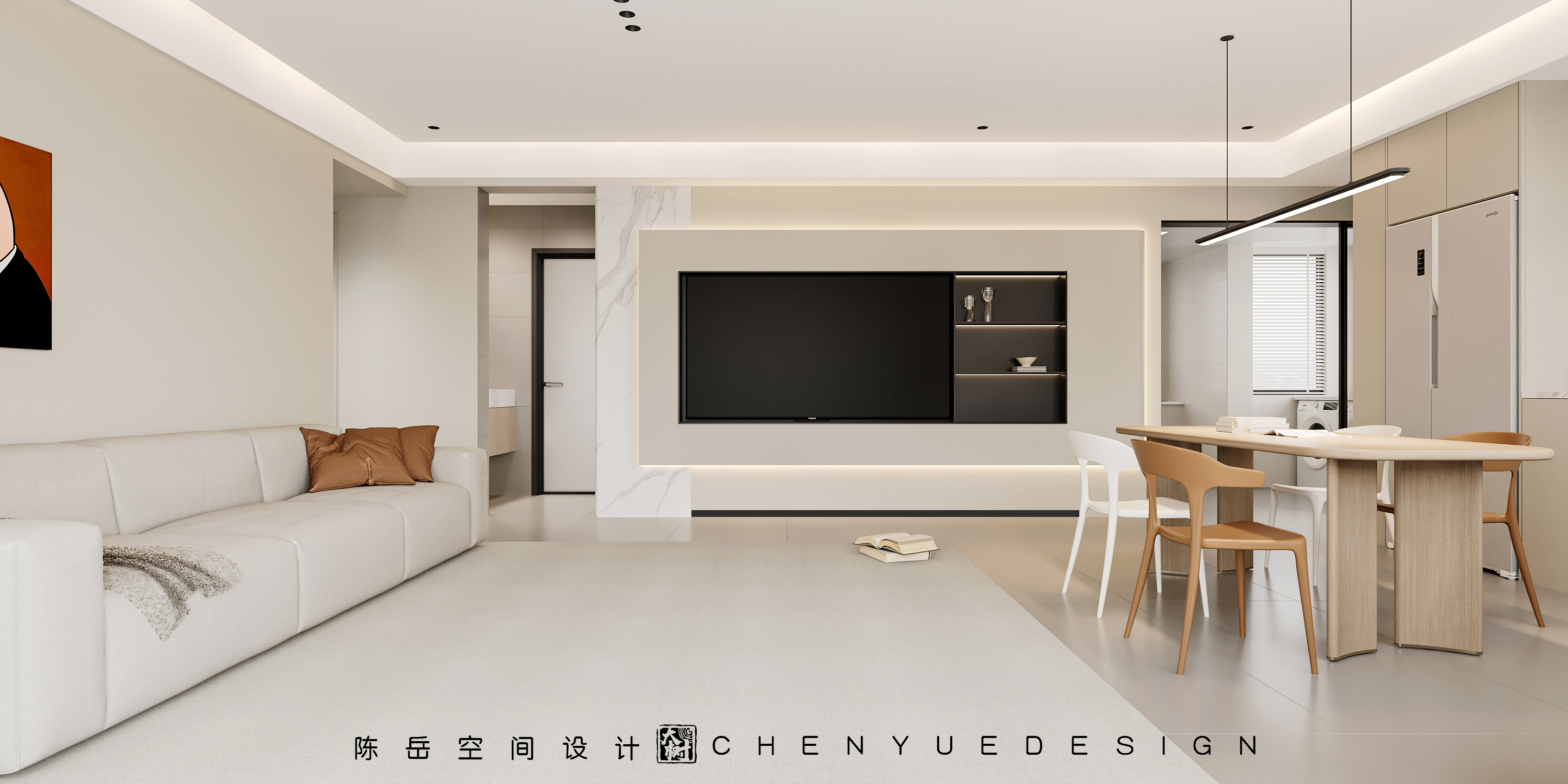 春意 · 怡美雅苑丨陈岳空间设计-11