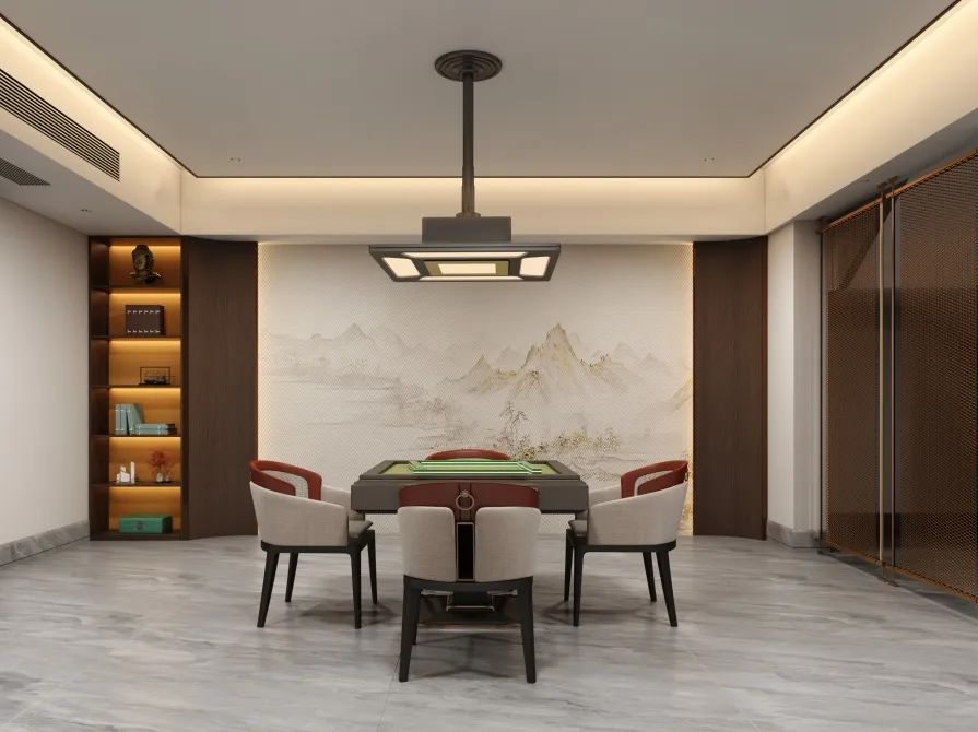 960㎡新中式别墅丨长兴城丨中国湖南丨纵向·空间设计-10