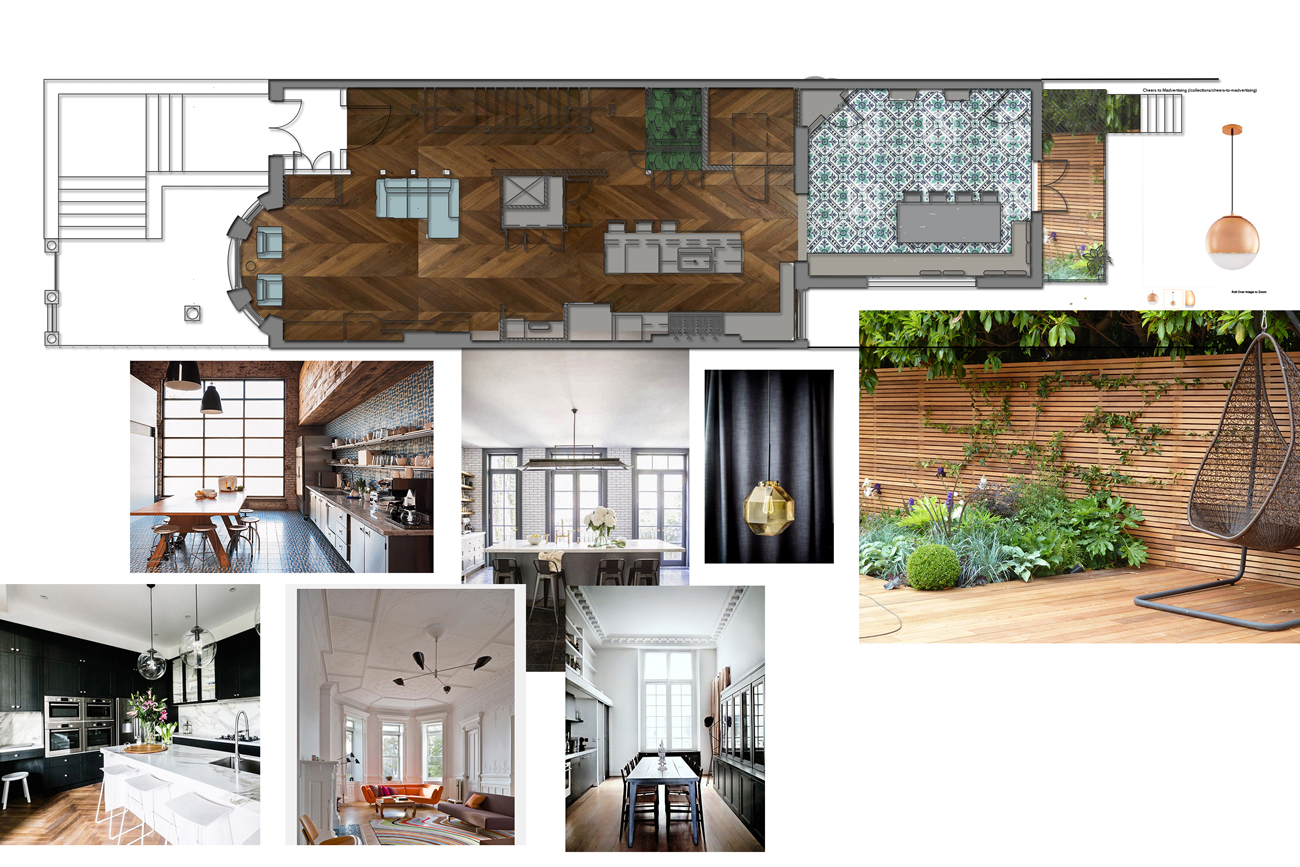 翻新褐石打造现代家庭建筑-4