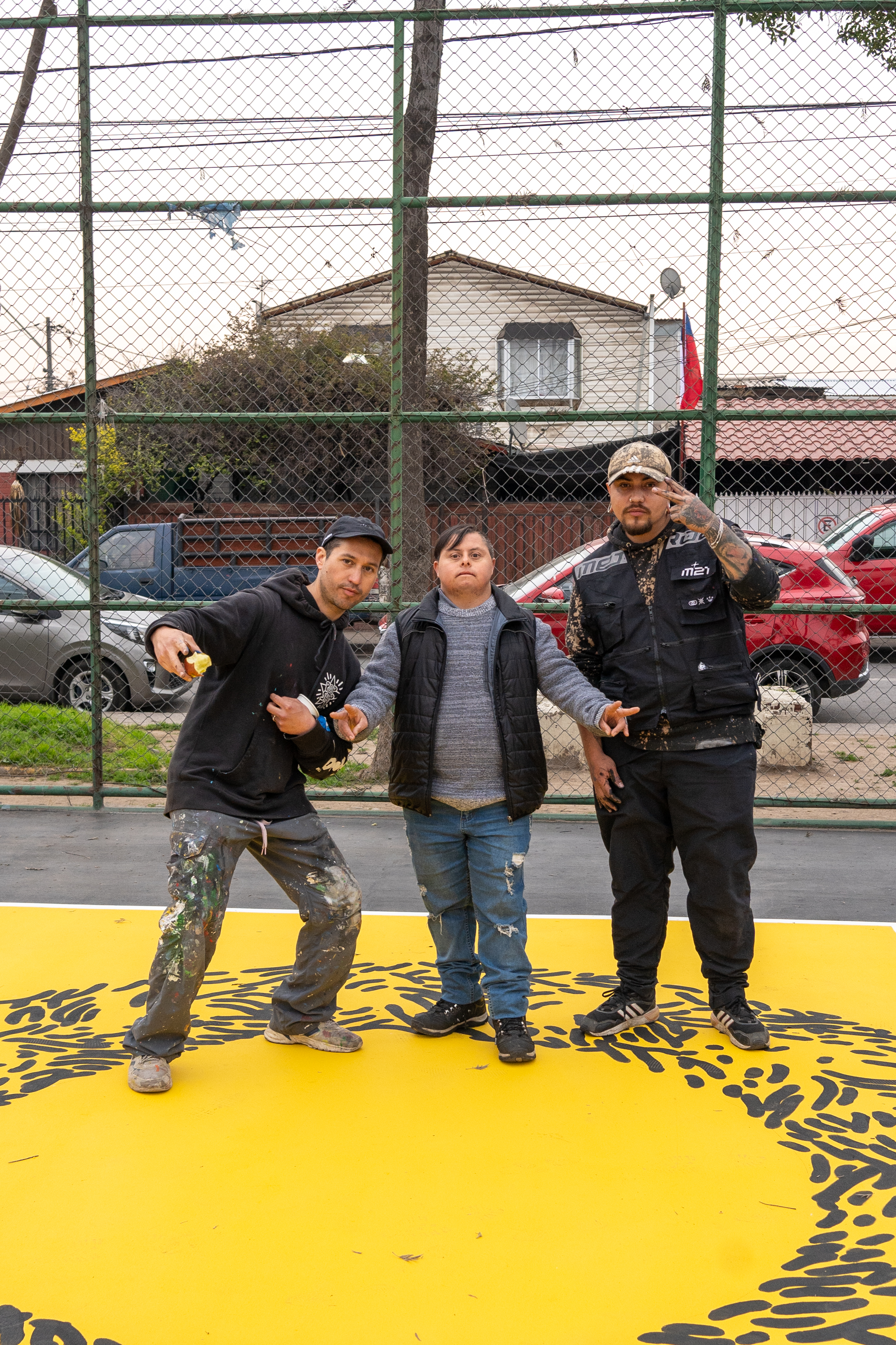 La Pintana 球场设计丨智利圣地亚哥丨Saint Robot-14