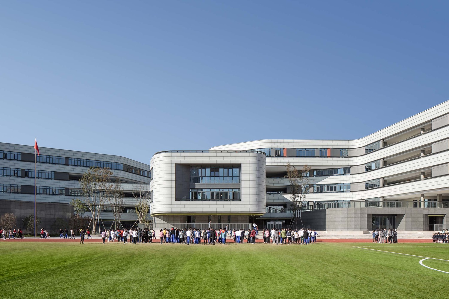 浙江大学的附属中学教育建筑 · 开放,活力,绿色-20