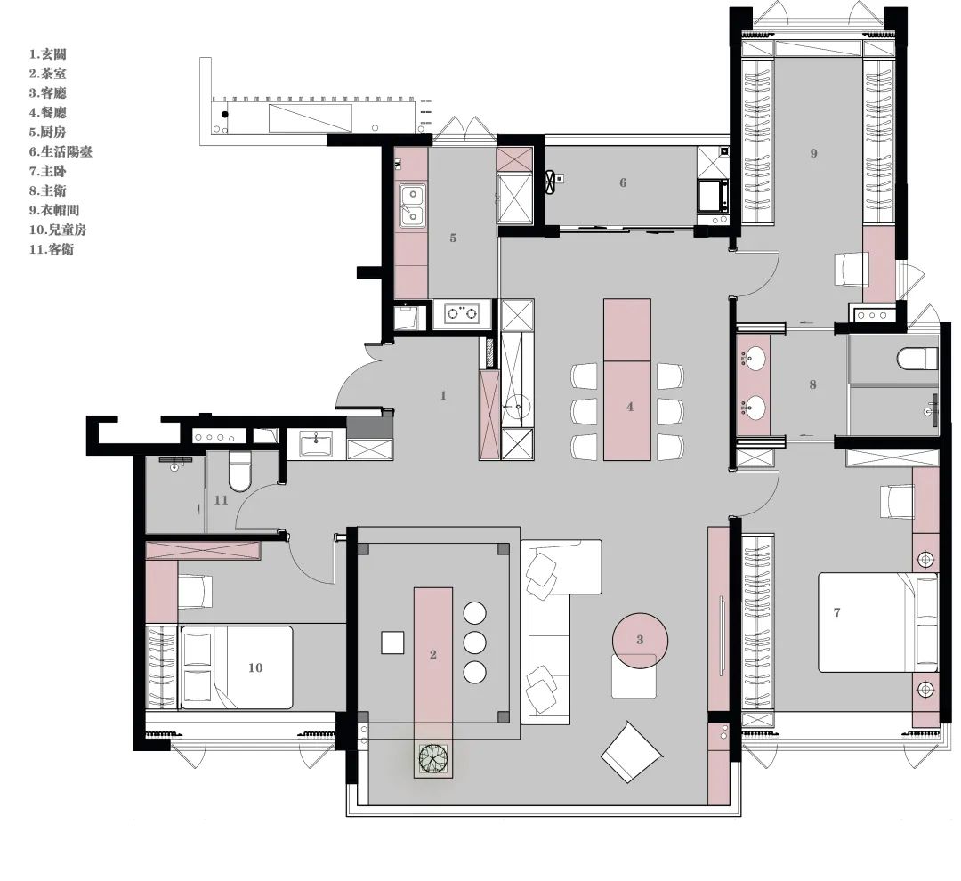 和樾府·岑寂与热烈丨中国广州丨广州简美设计-38