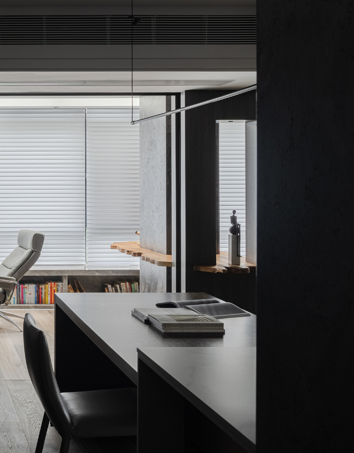 御湖蓝湾 170 平意式极简家居设计-29