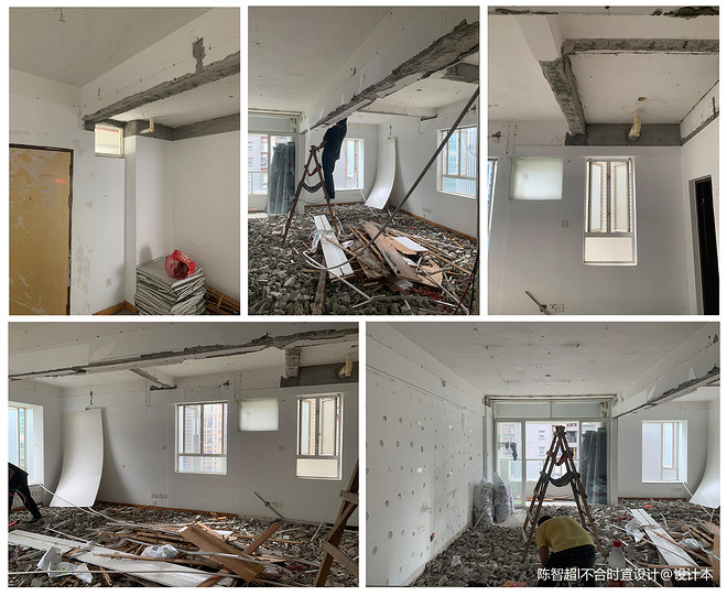 54万元三居90平米装修案例（融化的奶酪）丨中国广州丨陈智超-11