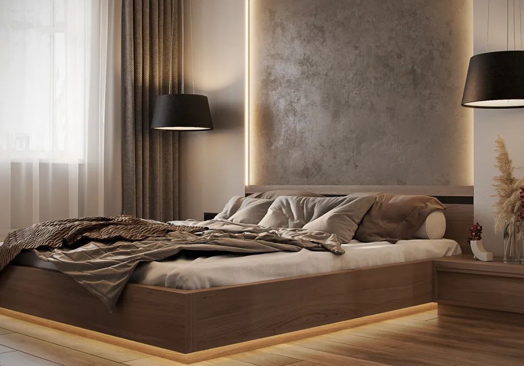 85㎡现代轻奢三居室设计丨Alexander Bocharov-61