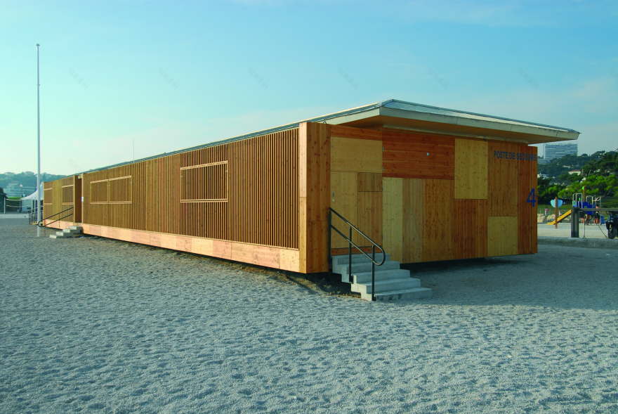 马赛普拉多海滩救援站建筑设计-4