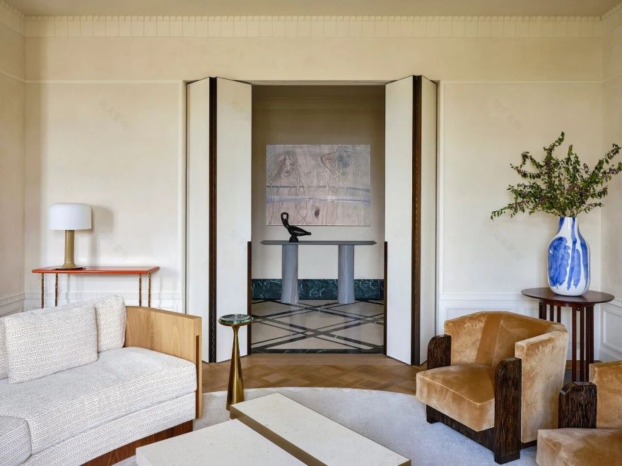 Henri Martin住宅丨法国巴黎丨Rodolphe Parente-4