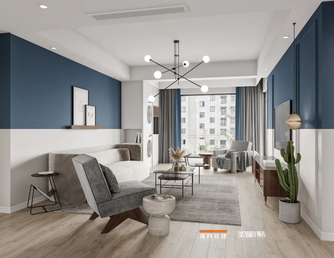 北欧风格设计案例赏析 · 长沙热门楼盘丨中国长沙丨浅尺住建-11