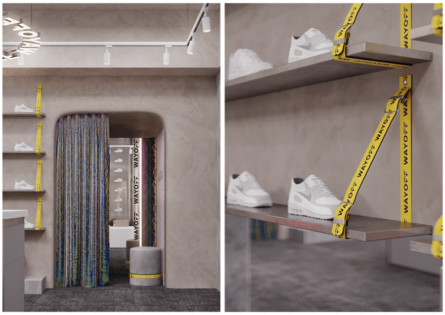 WAY OFF 运动鞋店丨俄罗斯莫斯科丨Muravina Anna,Sazonova Elena-14