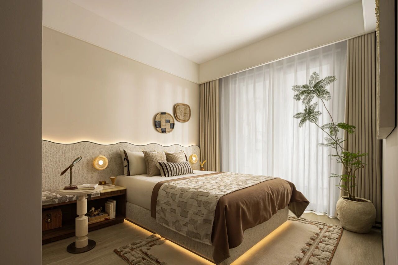 华润置地·三亚观岚二期143㎡,130㎡,110㎡样板间丨中国三亚丨精装设计矩阵纵横,软装设计北京靳朝晖设计-105