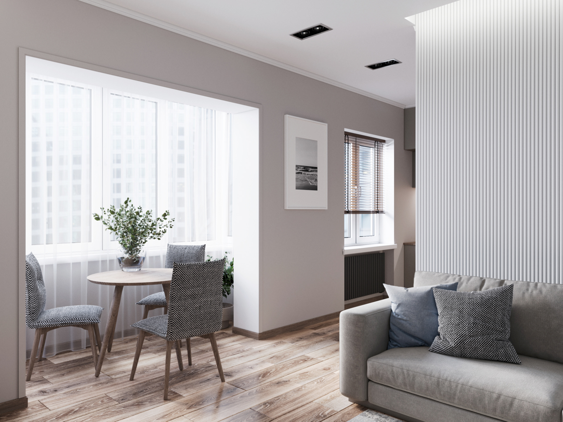 Дизайн-проект малогабаритной квартиры для студента-0