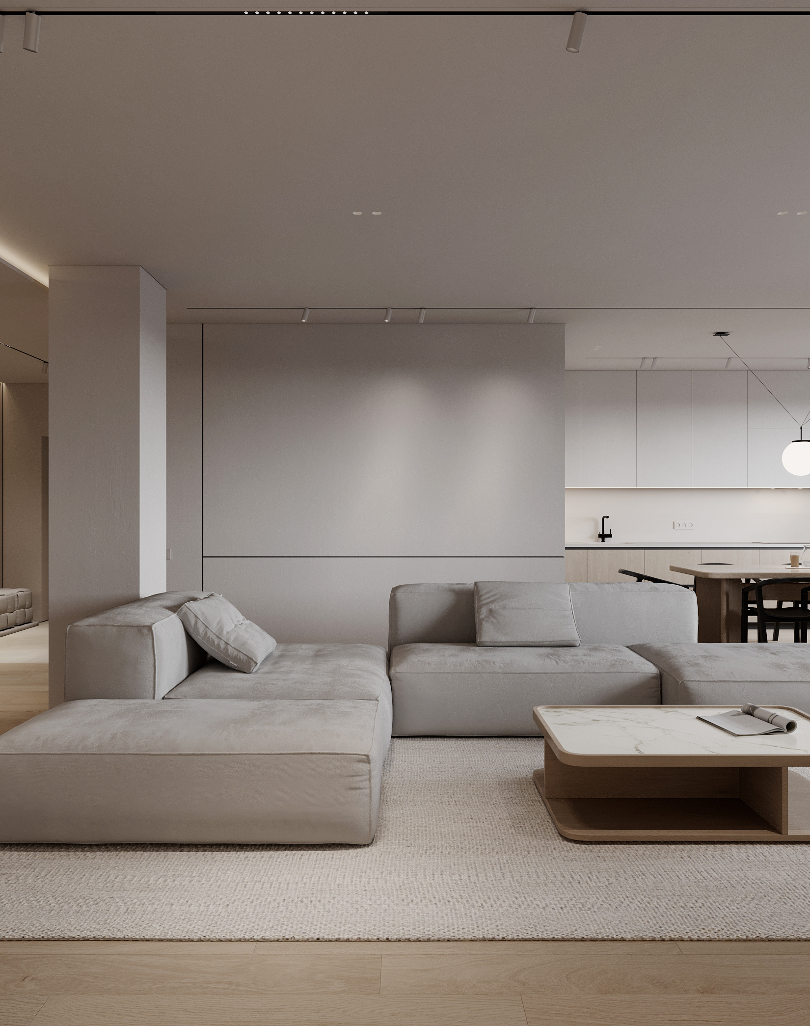 ЖК:Александровский 公寓室内设计项目丨俄罗斯车里雅宾斯克丨Ananev Architects-22