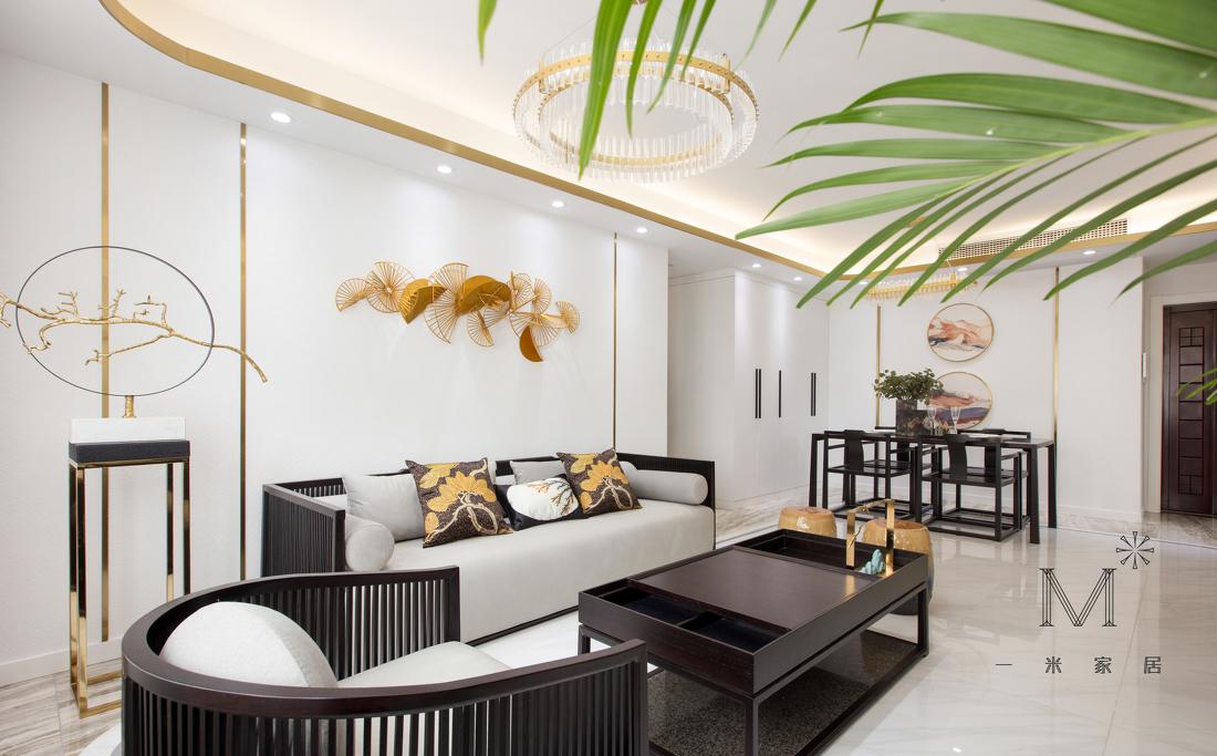 平层丨【一米家居】银杏调  132㎡ 中式-3