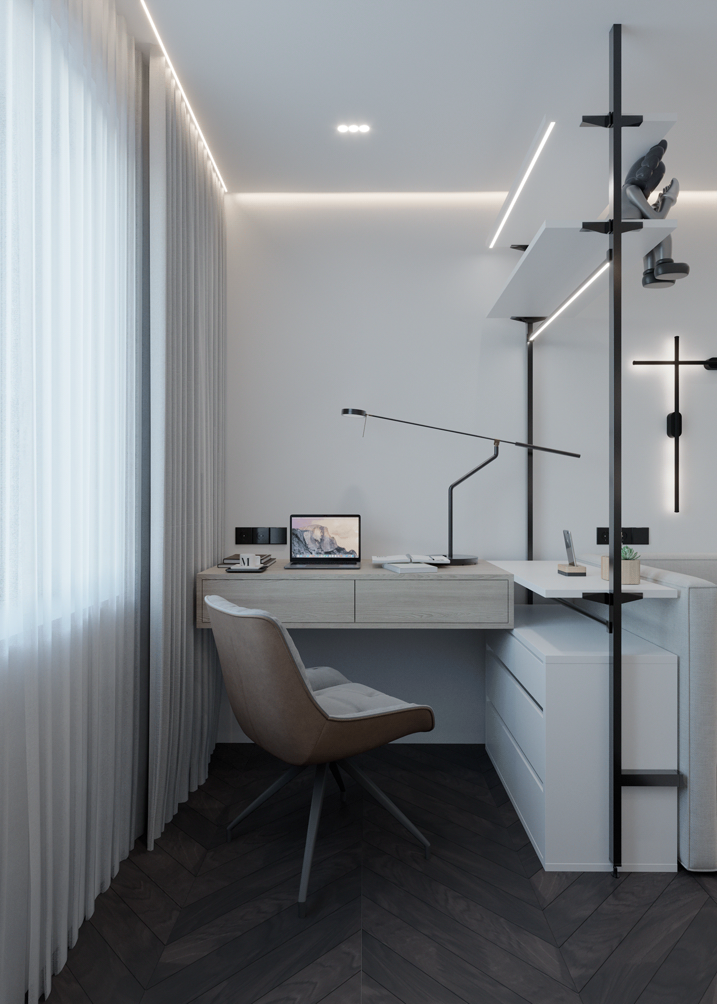 现代简约风住宅  干净清爽又治愈！-21