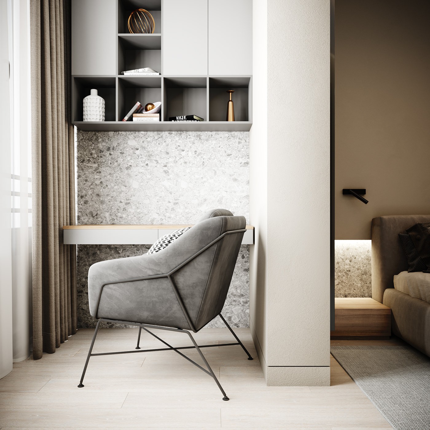 78㎡小空间公寓设计 恰到好处的精致-10