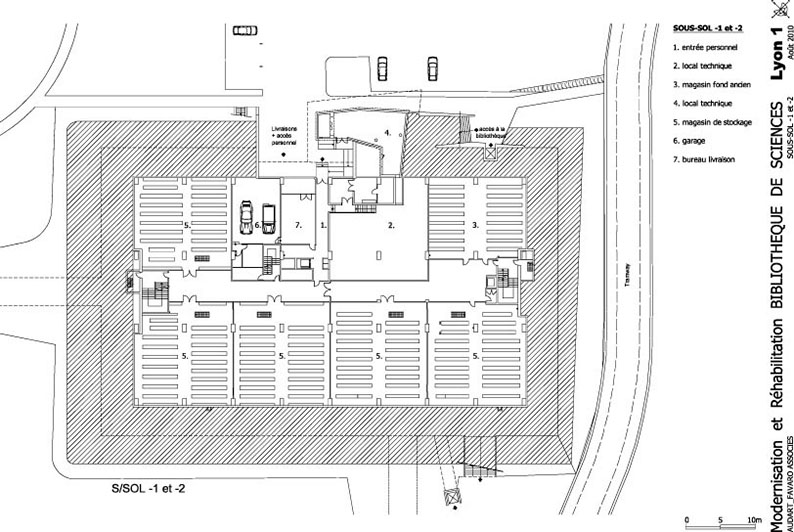 里昂一大科学大学图书馆改造项目丨法国丨AFAA Architecture,菲利普·奥达尔,马克·法瓦罗-8