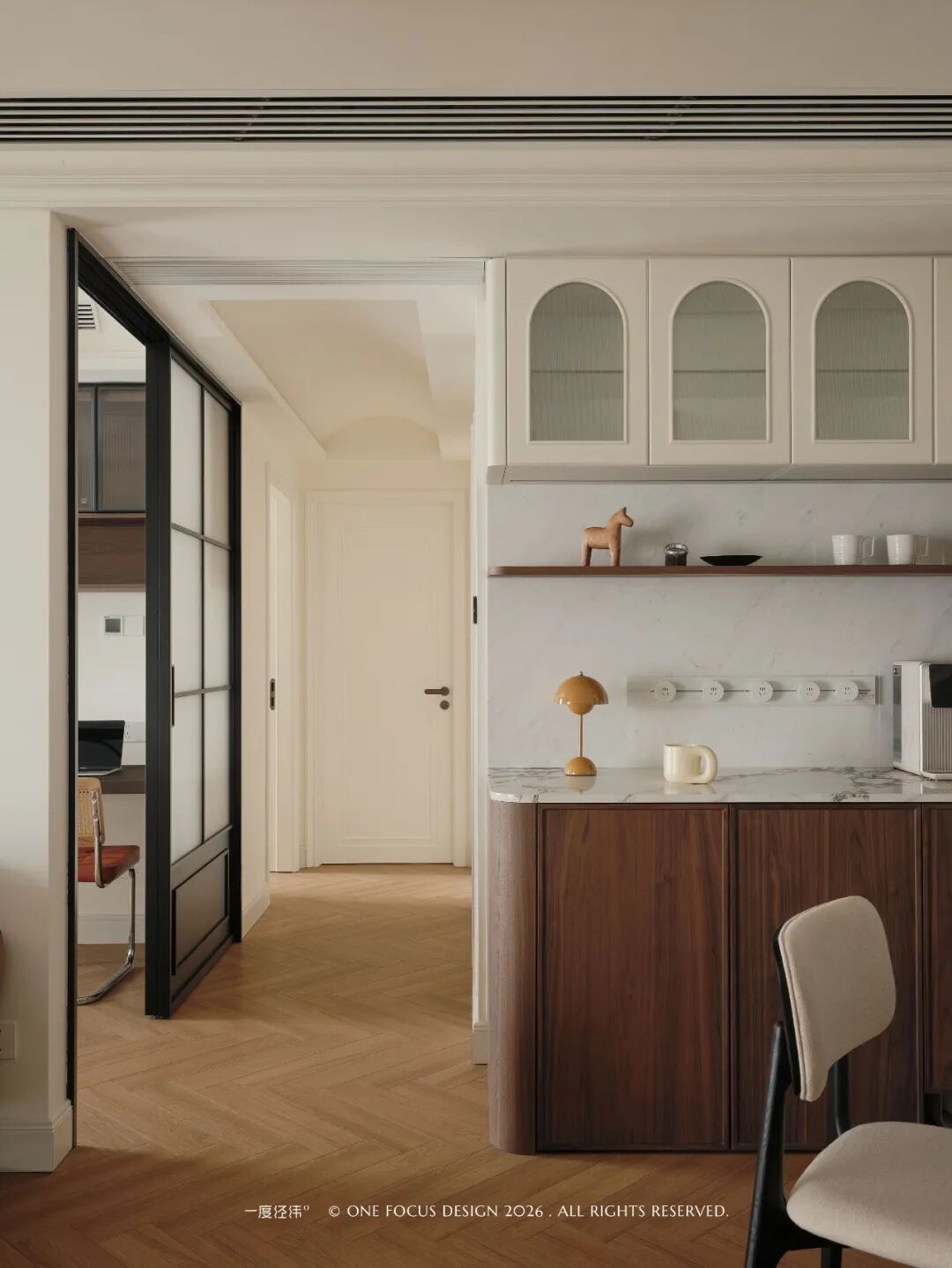 生活家° 轻法式与中古风相融居所改造等多个项目丨One Focus Design 一度经纬°-27