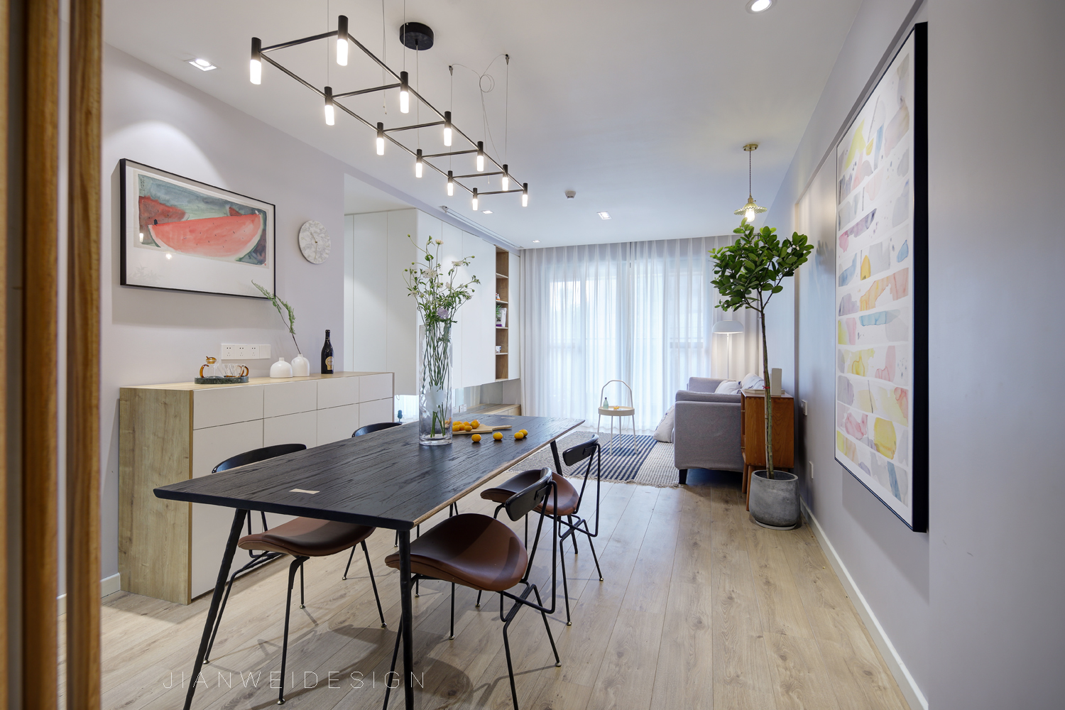 暖窝 | 89m2 简约之家，自然舒适的生活空间-15