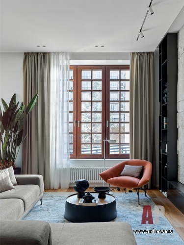 Современная 2-х этажная квартира с атмосферой загородного дома, 200 кв. м-11