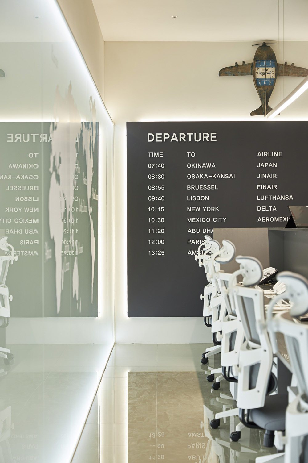 简约清新，12 平米旅行社空间设计-12