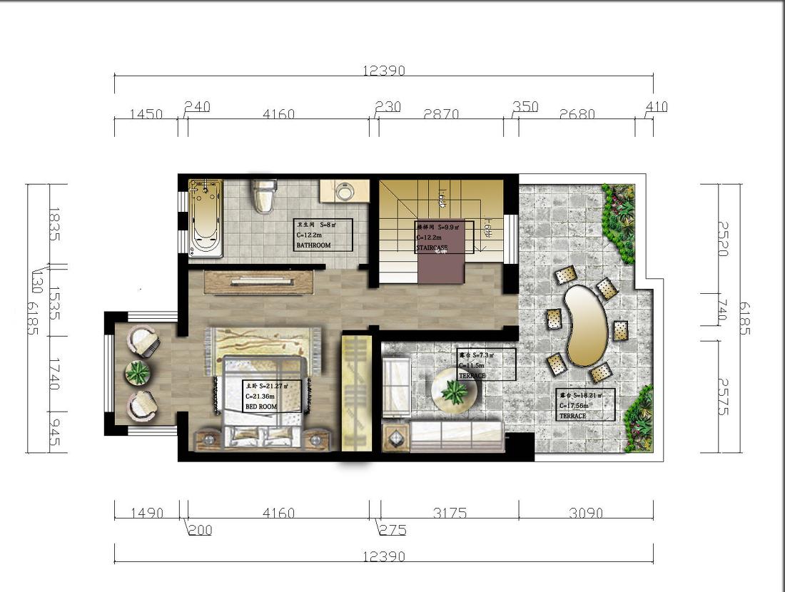 简欧风情,打造低调奢华家居空间-23