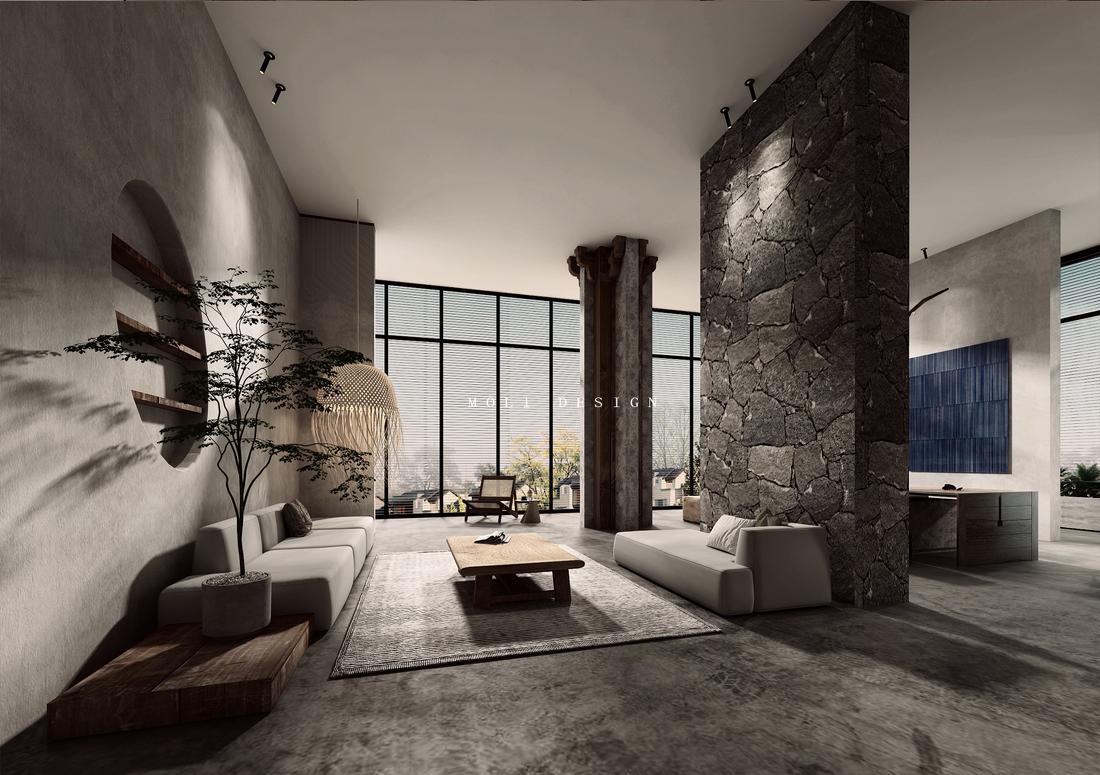 宝峰客栈茶室设计-6