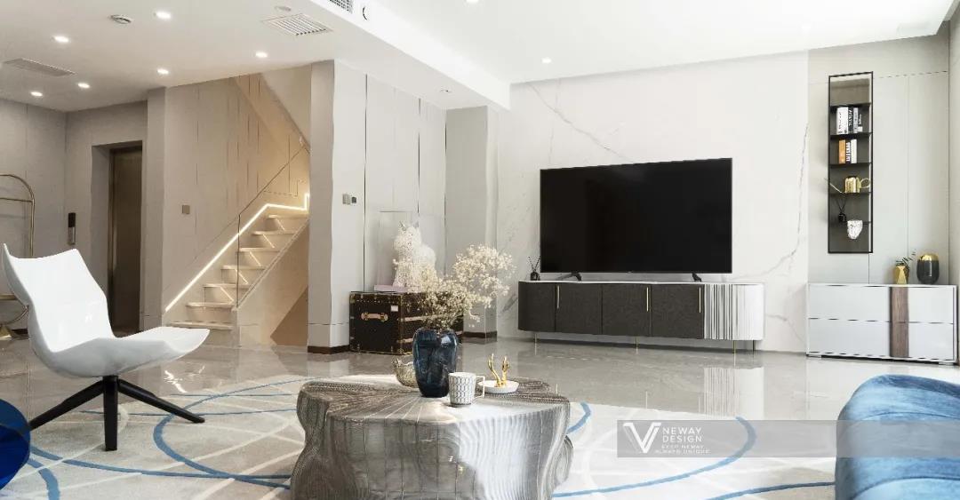 后现代轻奢空间，演绎精致生活美学-0